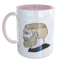 Caneca Porcelana Chad Meme