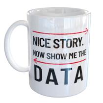 Caneca Porcelana Cientista de Dados The Data