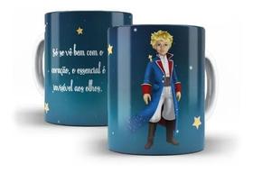 Caneca Porcelana Coleção O Pequeno Príncipe 10 Caneca Porcelana Coleção O Pequeno Príncipe 10