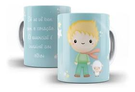 Caneca Porcelana Coleção O Pequeno Príncipe 12