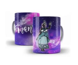 Caneca Porcelana Coleção Orixás Iemanjá