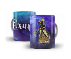 Caneca Porcelana Coleção Orixás Oxum