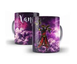 Caneca Porcelana Coleção Orixás Xangô