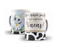 Caneca Porcelana Coleção Vaca Louca 15