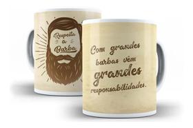 Caneca Porcelana Com Grandes Barbas Vem Grande Responsabilidades Respeita A Barba Caneca Porcelana Com Grandes Barbas Vem Grande Responsabilidades Respeita A Barba