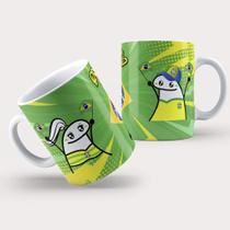 Caneca Porcelana Copa HEXA - Cachorro caramelo - COP-01