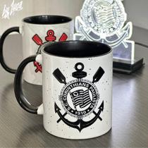 Caneca Porcelana Corinthians Timão Personalizada com Nome Caneca Porcelana Corinthians Timão Personalizada com Nome