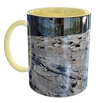 Caneca Porcelana Crateras da Lua