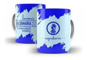 Caneca Porcelana Curso Formatura Engenharia