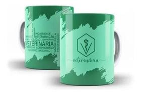 Caneca Porcelana Curso Formatura Medicina Veterinária