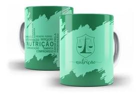 Caneca Porcelana Curso Formatura Nutrição