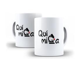 Caneca Porcelana Curso Química com Coração