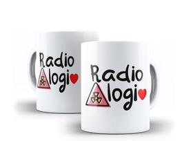 Caneca Porcelana Curso Radiologia com Coração Caneca Porcelana Curso Radiologia com Coração