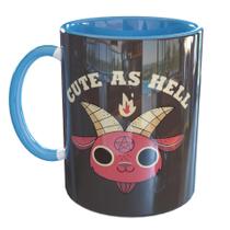 Caneca Porcelana Cute as Hell Fofo Caneca Porcelana Cute as Hell Fofo