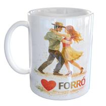 Caneca Porcelana Danca Forro