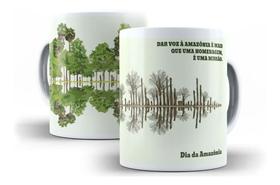 Caneca Porcelana Dia Da Amazônia 05 De Setembro Missão