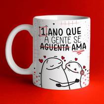 Caneca Porcelana Dia Dos Namorados Flork Sua Data A Gente Se Ama Casal Love Presente- MEGA OFERTA!