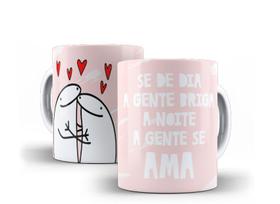 Caneca Porcelana Dia dos Namorados Se De Dia A Gente Briga A Noite A Gente Se Ama Caneca Porcelana Dia dos Namorados Se De Dia A Gente Briga A Noite A Gente Se Ama