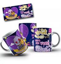 Caneca Porcelana Dia Dos Namorados Thanos Meu Universo 325ml Caneca Porcelana Dia Dos Namorados Thanos Meu Universo 325ml