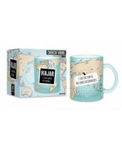 Caneca Porcelana Diamond Temas Viajar Pelo Mundo