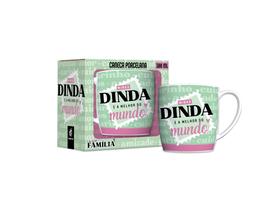 Caneca porcelana dinda a melhor melhor madrinha - Brasfoot