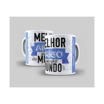 Caneca Porcelana Divertida Amizade Melhor Amigo