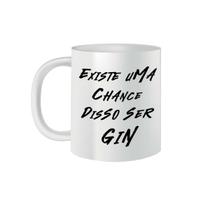 Caneca Porcelana Divertida Decorativa Flork Meme Gin 325mL Caneca Porcelana Divertida Decorativa Flork Meme Gin 325mL