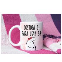 Caneca Porcelana Divertida Flork Gostosa D+ Para Usar 38