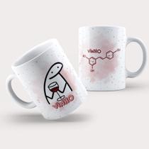 Caneca Porcelana Divertida Fórmula do Vinho - GRL-06 Caneca Porcelana Divertida Fórmula do Vinho - GRL-06