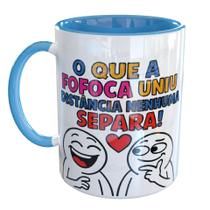 Caneca Porcelana Divertida O que a Fofoca Uniu