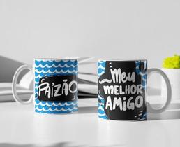 Caneca Porcelana Divertida Paizão Meu Melhor Amigo