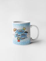 Caneca Porcelana Divertida Presente Feliz Dia dos Pais