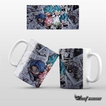 Caneca porcelana - dragon ball