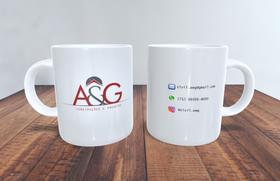 Caneca porcelana empresarial