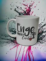 Caneca Porcelana engenheiro civil Caneca Porcelana engenheiro civil