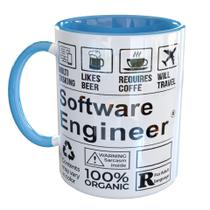Caneca Porcelana Engenheiro De Software Profissão Caneca Porcelana Engenheiro De Software Profissão