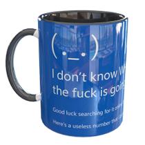 Caneca Porcelana Erro Windows Tela Azul Engraçado
