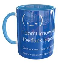 Caneca Porcelana Erro Windows Tela Azul Engraçado