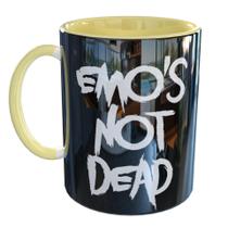 Caneca Porcelana Eu Sou Emo - Emo's Not Dead
