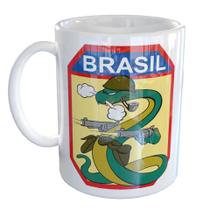 Caneca Porcelana Feb Cobras Fumantes
