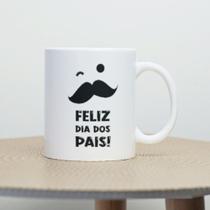 Caneca Porcelana Feliz dia dos Pais Est.13 - Presente dia dos Pais Zlprint