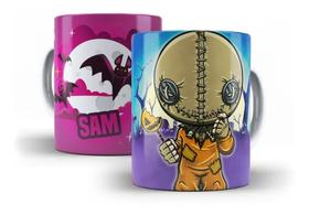 Caneca Porcelana Filmes Terror Sam Contos Do Dia Das Bruxas Caneca Porcelana Filmes Terror Sam Contos Do Dia Das Bruxas