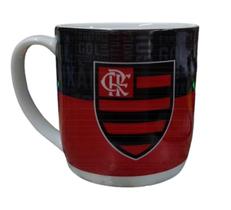 Caneca Porcelana Flamengo 5 360ml - BrasFoot