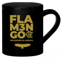 Caneca Porcelana Flamengo Libertadores 300ml Café Cha Água Caneca Porcelana Flamengo Libertadores 300ml Café Cha Água