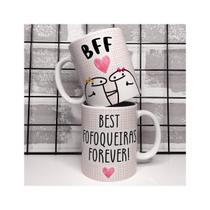 Caneca Porcelana Flork Bff Best Fofoqueiras Forever