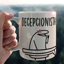 Caneca Porcelana Flork Decepcionista 325ml Caneca Porcelana Flork Decepcionista 325ml