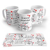 Caneca Porcelana Flork Frases Grey's Anatomy Nunca Fugir 325-ML