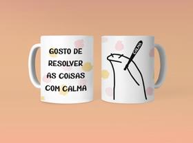 Caneca Porcelana Flork