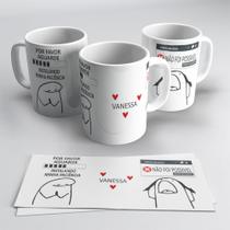 Caneca Porcelana Flork