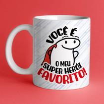 Caneca porcelana flork pais - você é o meu super herói favorito! 325 ml Caneca porcelana flork pais - você é o meu super herói favorito! 325 ml